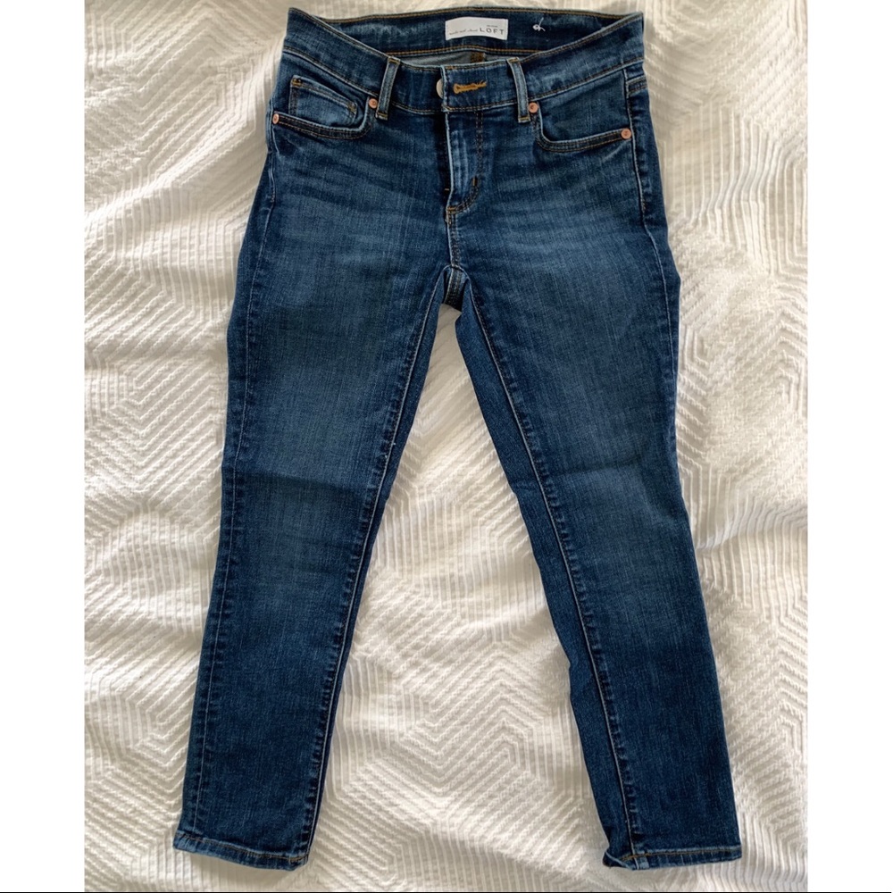LOFT Skinny Crop Jeans